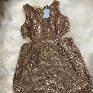 Sequin dress from dry goods
